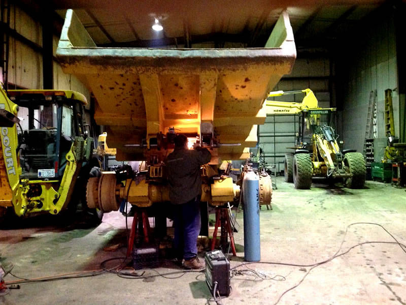 D&D Equipment Repair - Heavy Equipment undercarriage repairs